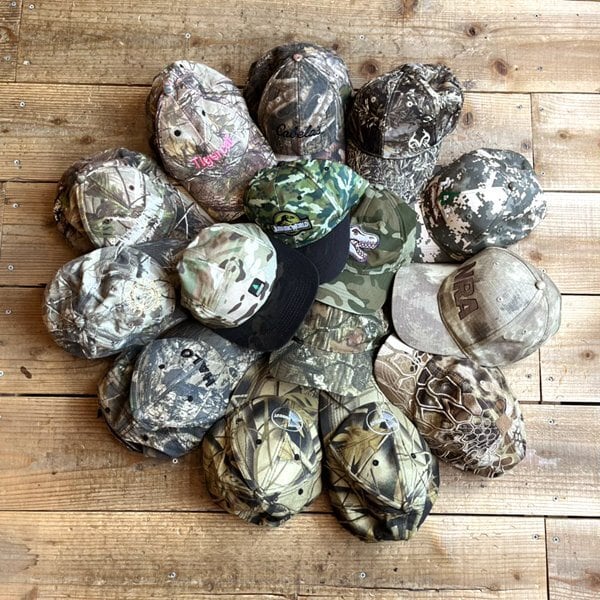 1点物◇迷彩柄リアルツリーカモ帽子クラフトビールキャップ古着メンズ