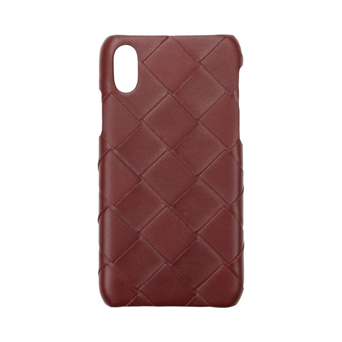 BOTTEGA VENETA ボッテガヴェネタ メンズ iPhoneケース レザー レッド