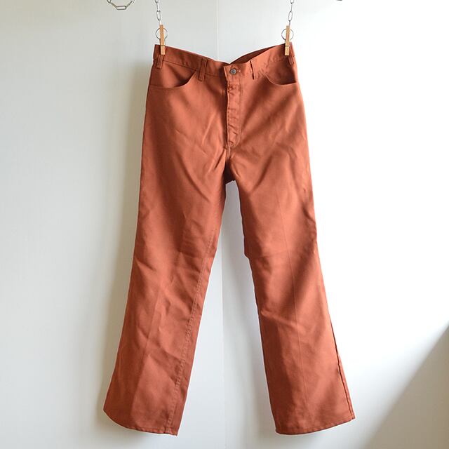 70s Levi's リーバイス517 スタプレ ブラウン オレンジ 42TALON 70s Levi's リーバイス517 スタプレ ブラウン オレンジ 42TALON