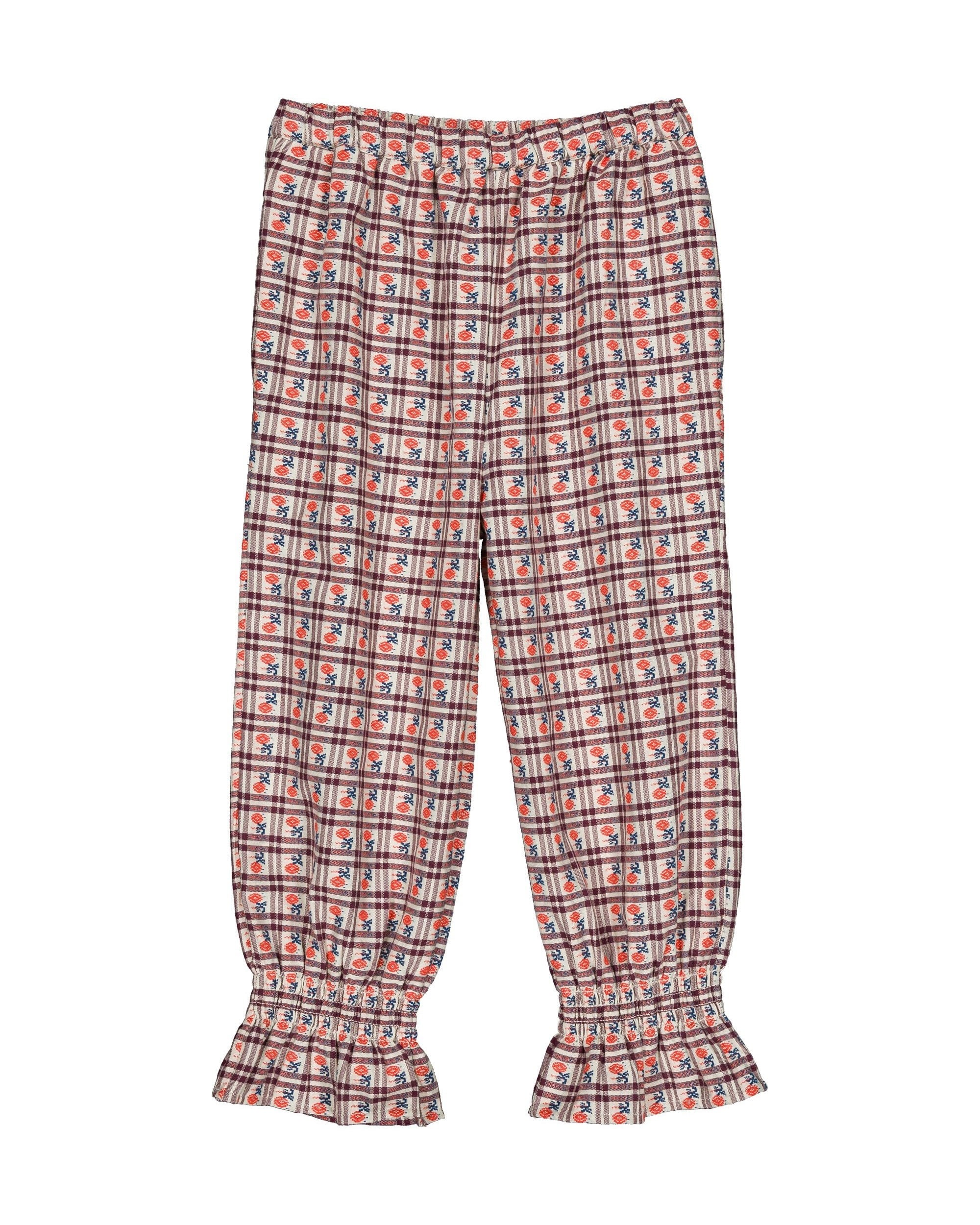 《hello Simone 2026AW》Mirliton pants / Camelia Check
