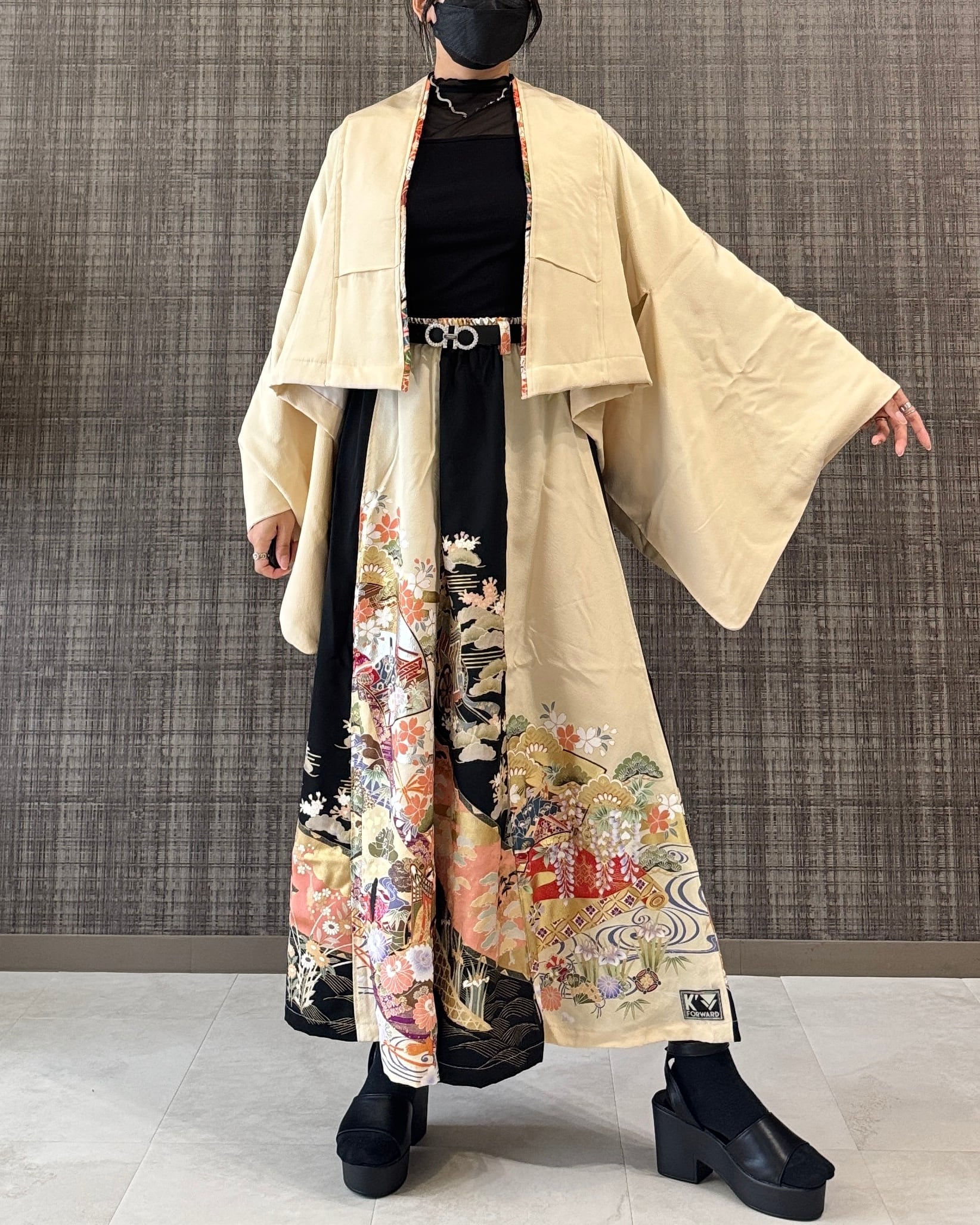 Two piece sets 529 | K´FORWARD｜ リメイク着物のネットショップ