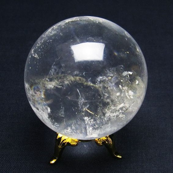 水晶 丸玉 47mm 水晶玉 一点物 141-6093