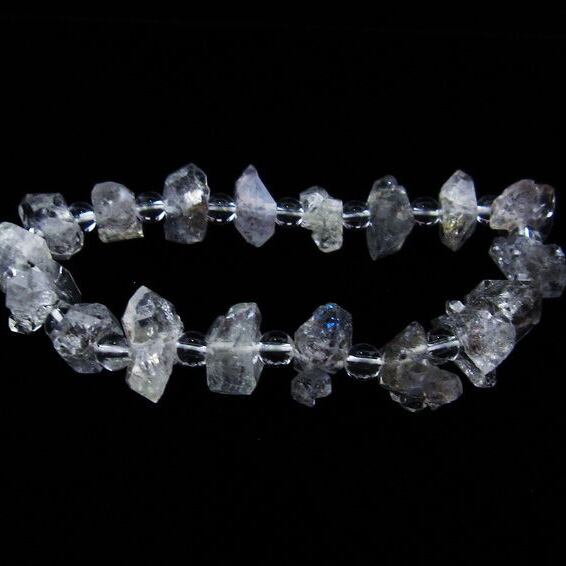 オイルインクォーツ ブレスレット 石油入り水晶 ブレス 一点物 おまかせ便 111-33529