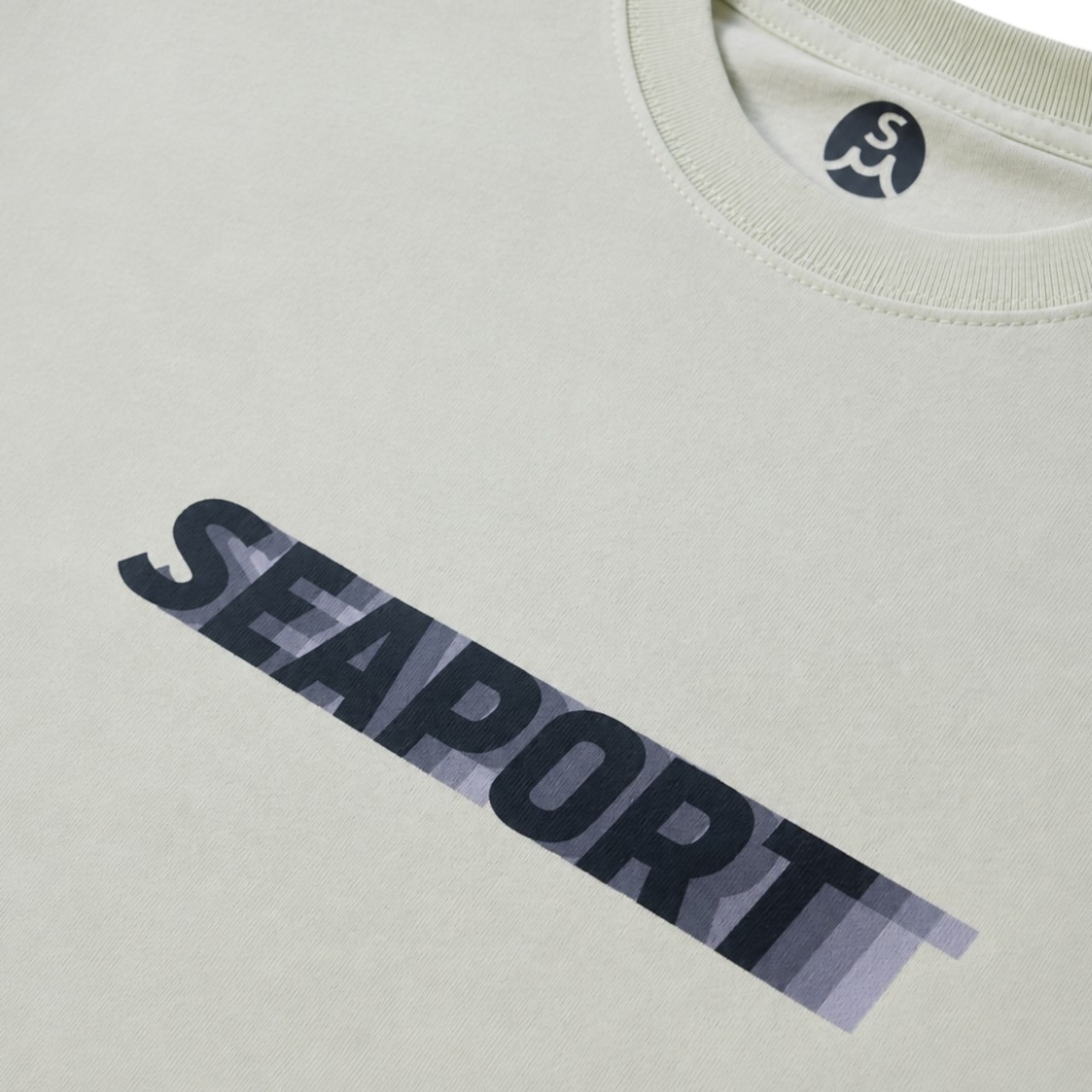 【THE ESSENTIAL LOGO L/S TEE】HARBOR GLOW(Pale Lime) 画像2