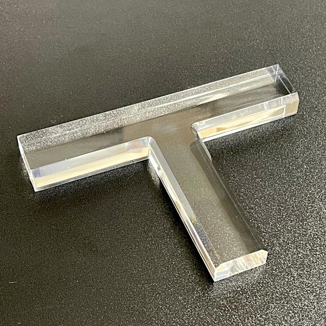 印矩（いんく） T型 | 押印ズレ防止 定規 印影位置合わせ 透明アクリル