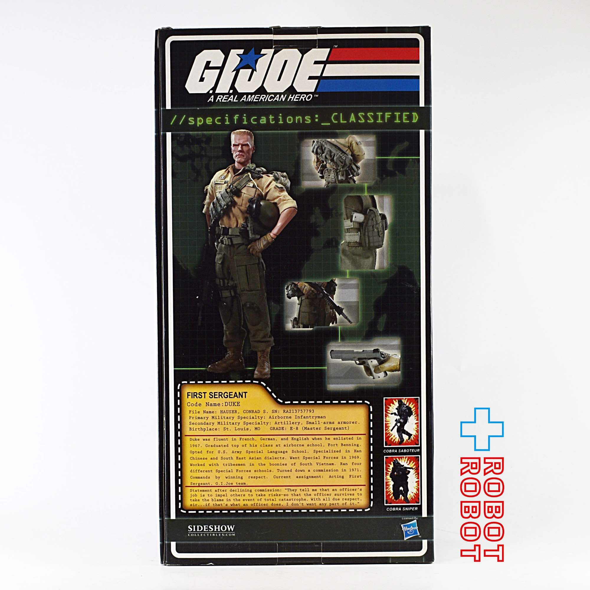 1/6 12インチ ヴィンテージGIジョー AIRBORNE RANGER 1/6 12インチ