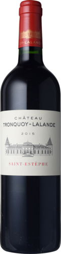 シャトー・トロンコワ・ラランド　15　シャトー元詰　 Chateau Tronquoy Lalande Mis en Bouteille au Chateau