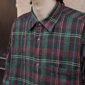 nep design tweed check shirt