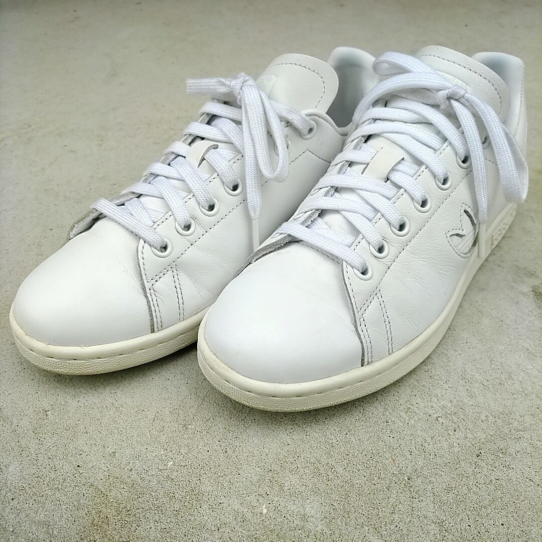 新品 adidas originals STANSMITH 26cm 赤 白 - スニーカー