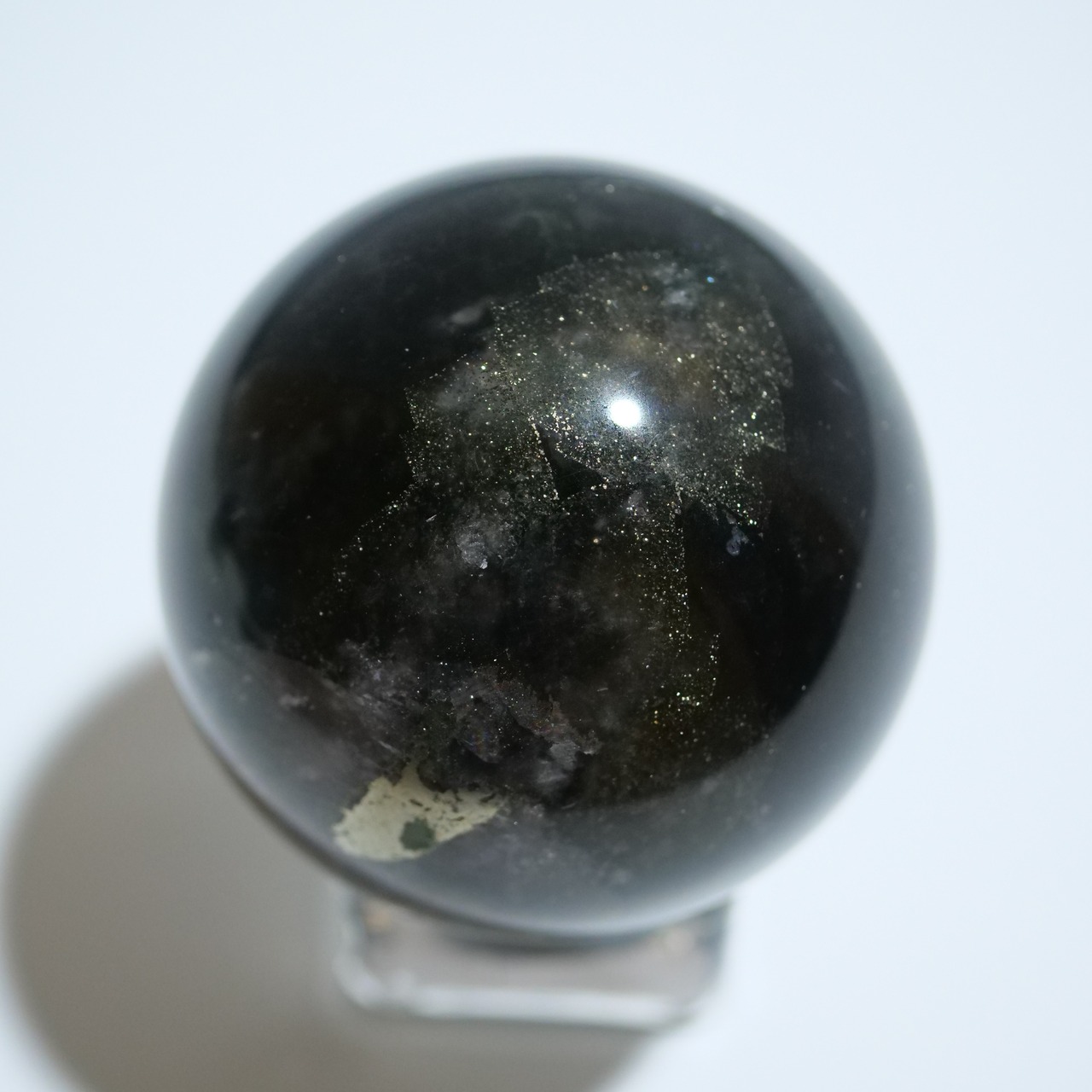 パイライト イン フローライト【φ5.4cm】/ スフィア