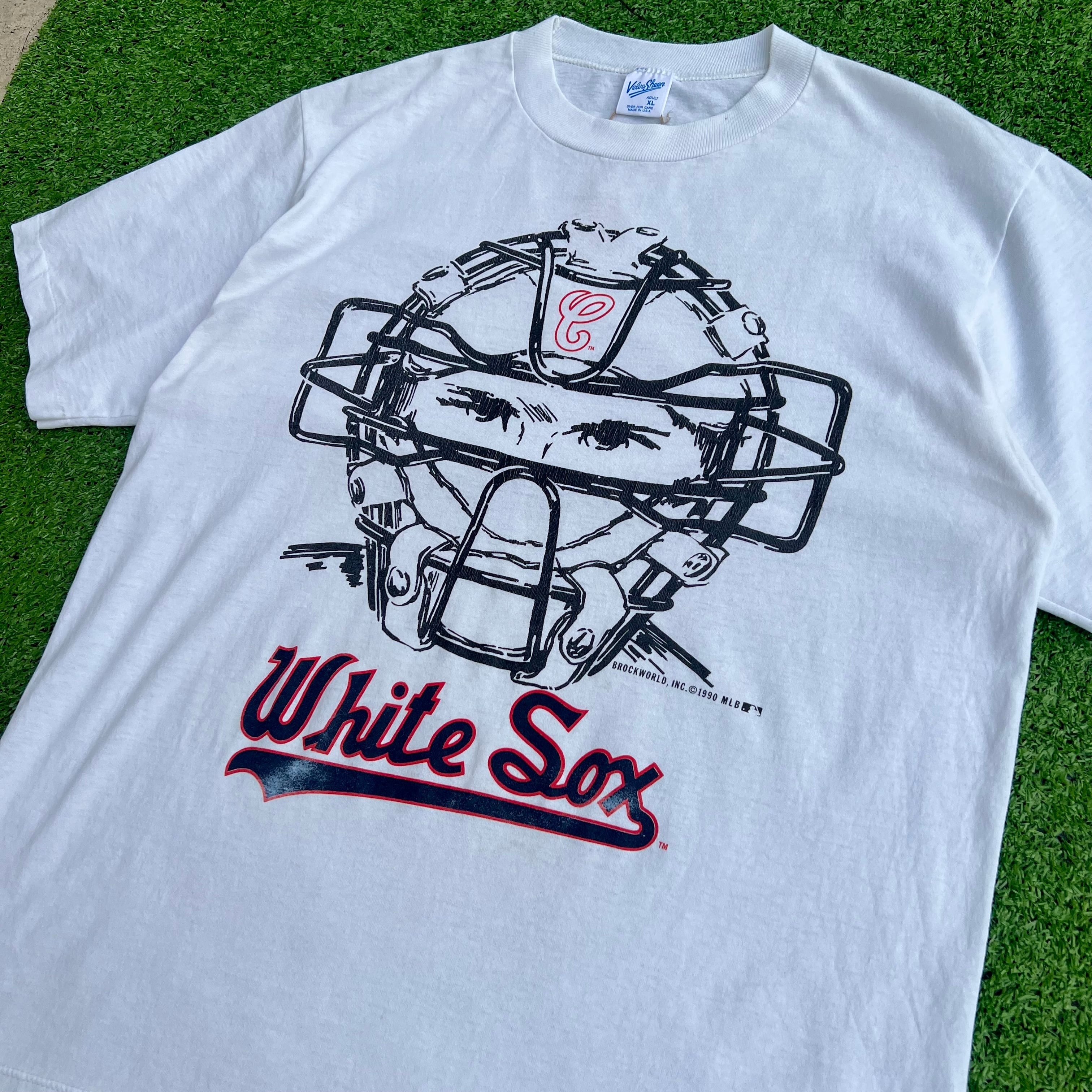 MLB 1990年 USA製 シカゴ・ホワイトソックス キャッチャー Tシャツ