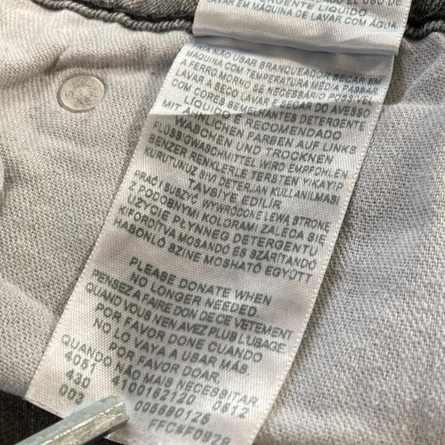 【W38 L30】 japan levi's black リーバイス 569 詳細写真8