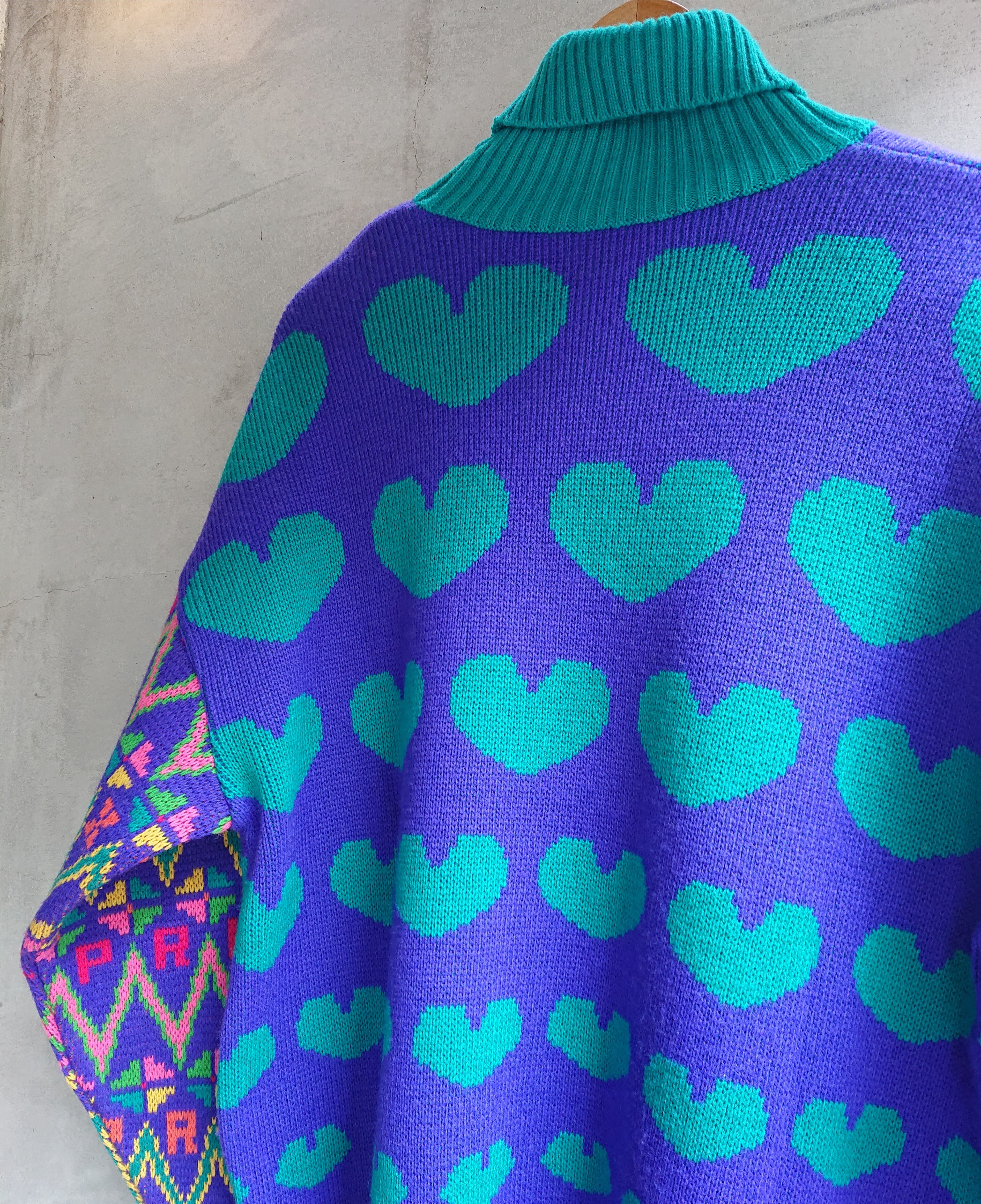 1980s I.N.EXPRESS BY NOBUO IKEDA DESIGN SWEATER | BOW & ARROW WEB