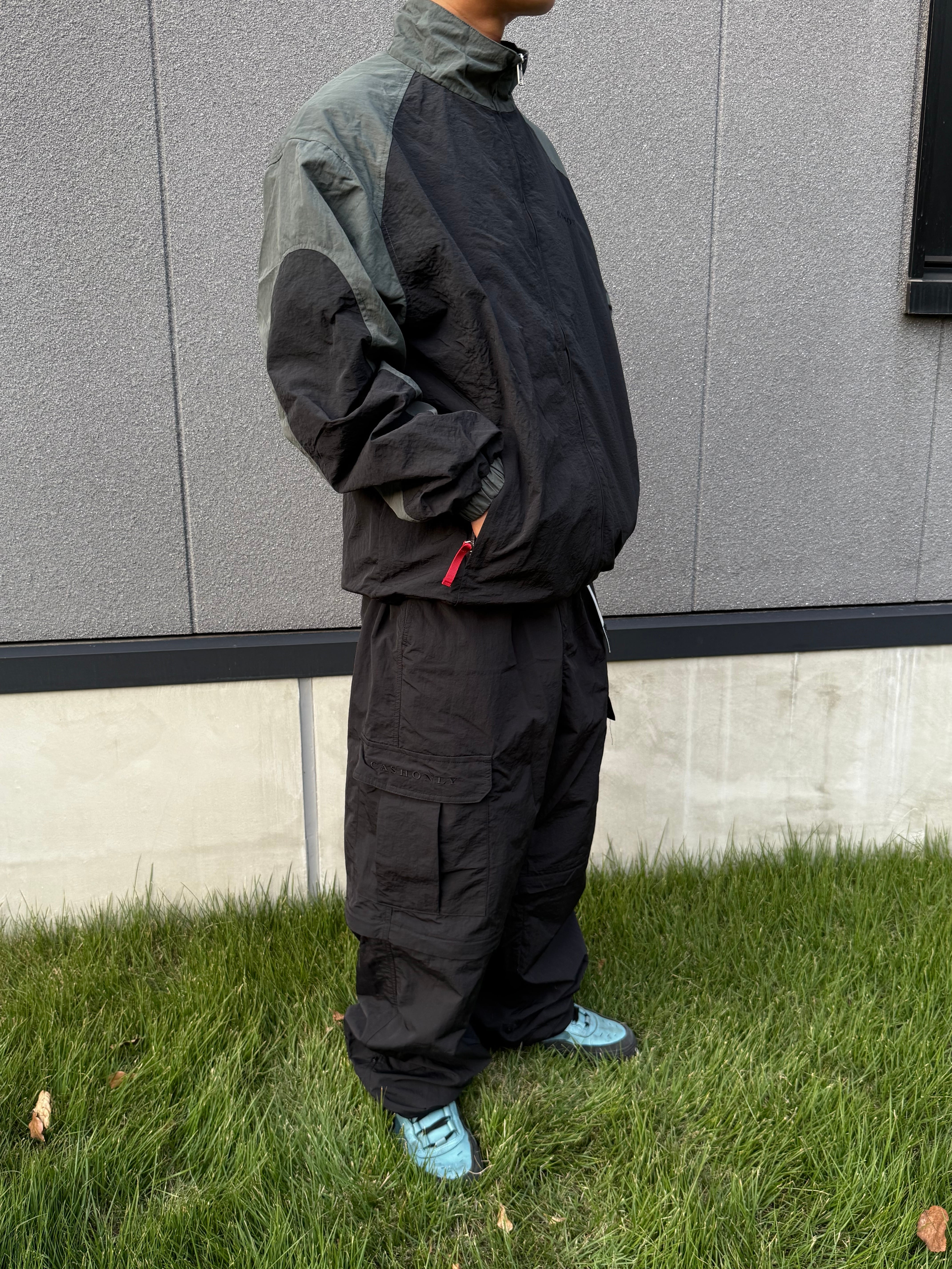 CASH ONLY / Avenue Jacket - Black / Charcoal | GOOD TIMES