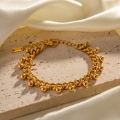 72B　ボリュームチェーンブレスレット　★　timelesz寺西拓人さん着用