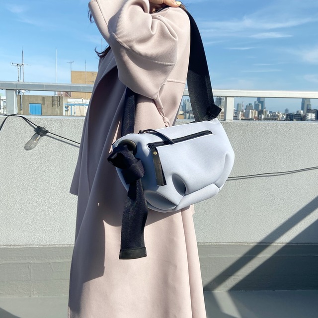 ふんわり＊ネオプレーン調素材＊選べる6色♪2wayショルダー　