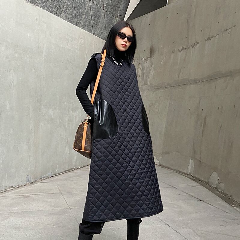 スカート オータムウィンターノースリーブロング 秋物 冬物 ラブタオタオダレンハウス58220928333