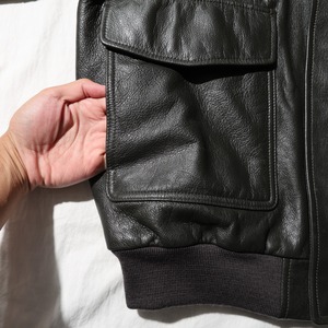 Deadstock L Thinsulate A-2 L.L.Bean Goat Leather Flying Tiger Jacket エルエルビーン 山羊革