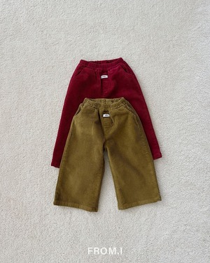 FROM I［取寄］corduroy wide pants 26winter