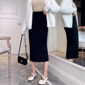 【送料無料】 ロングスカート 3色 ペンシルスカート マキシ丈 ストレート Iライン ハイウエスト 伸縮性 ウエストゴム 厚手 ニット かわいい 大人可愛い きれいめ シンプル カジュアル 大人 上品 おしゃれ お洒落 こなれ感 コンサバ系 ラフ 抜け感 レディライク 無地 冬 誕生日会 20代 30代 40代 レディース 女性用 ママ服 デート お出かけ お呼ばれ 休日 アウトドア お茶会 女子会 授業参観 着回し 普段使い ファッション コーデ スタイル 楽ちん あったか 暖かい 定番 着痩せ 垢抜け