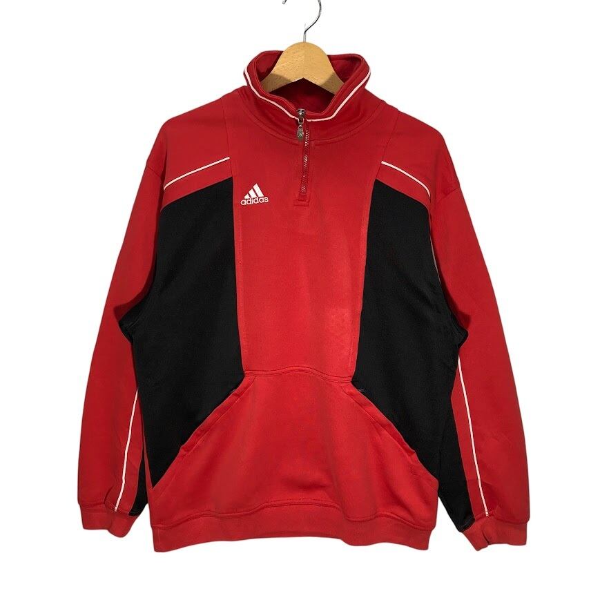 00年代 adidas アディダス Ajax Amsterdam ワンポイントロゴ プリント