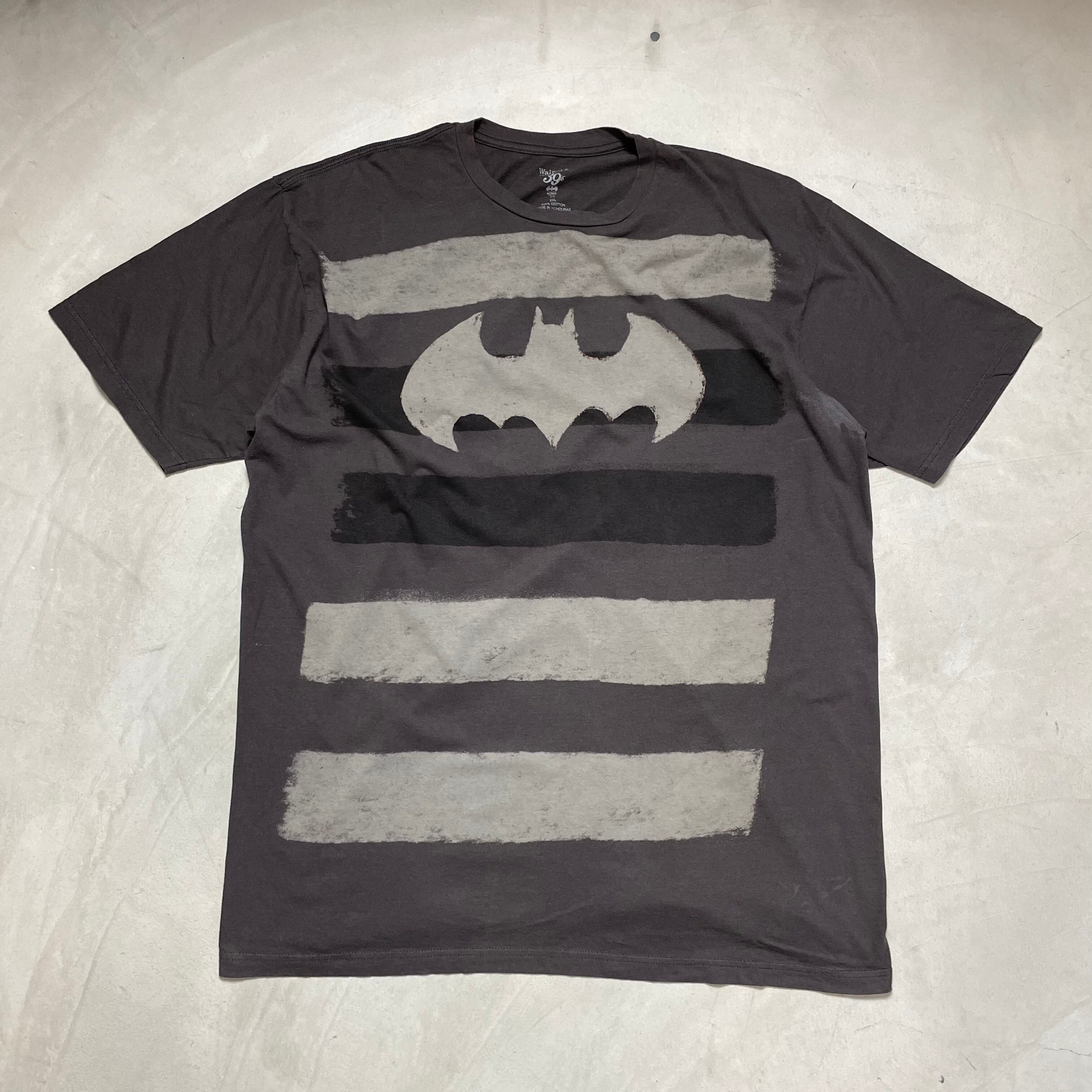 BATMAN バットマン ロゴプリントTシャツ メンズXL Tシャツ 古着【Tシャツ】