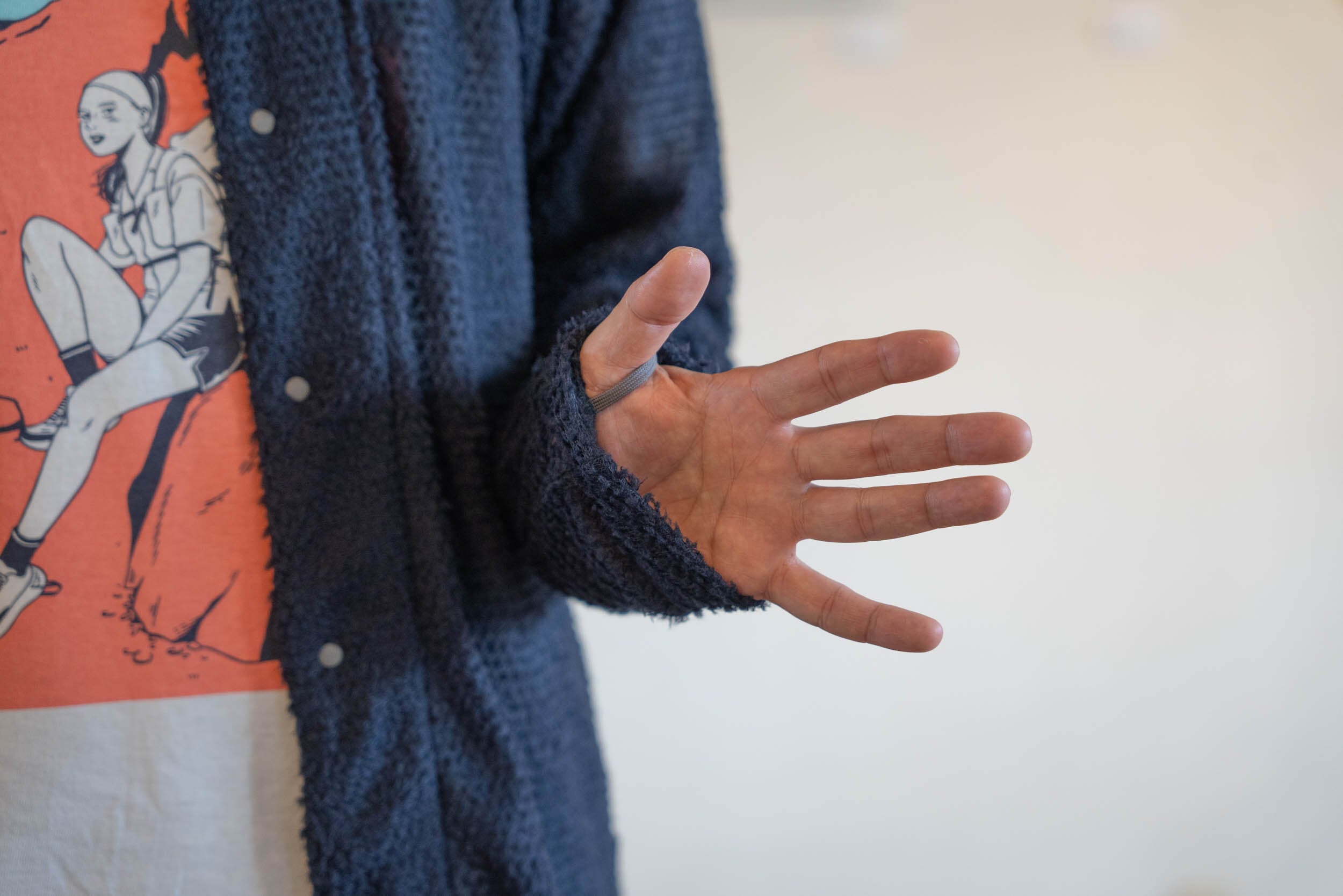 jmw LAK アルファ60 カーディガン M Alpha Cardigan 