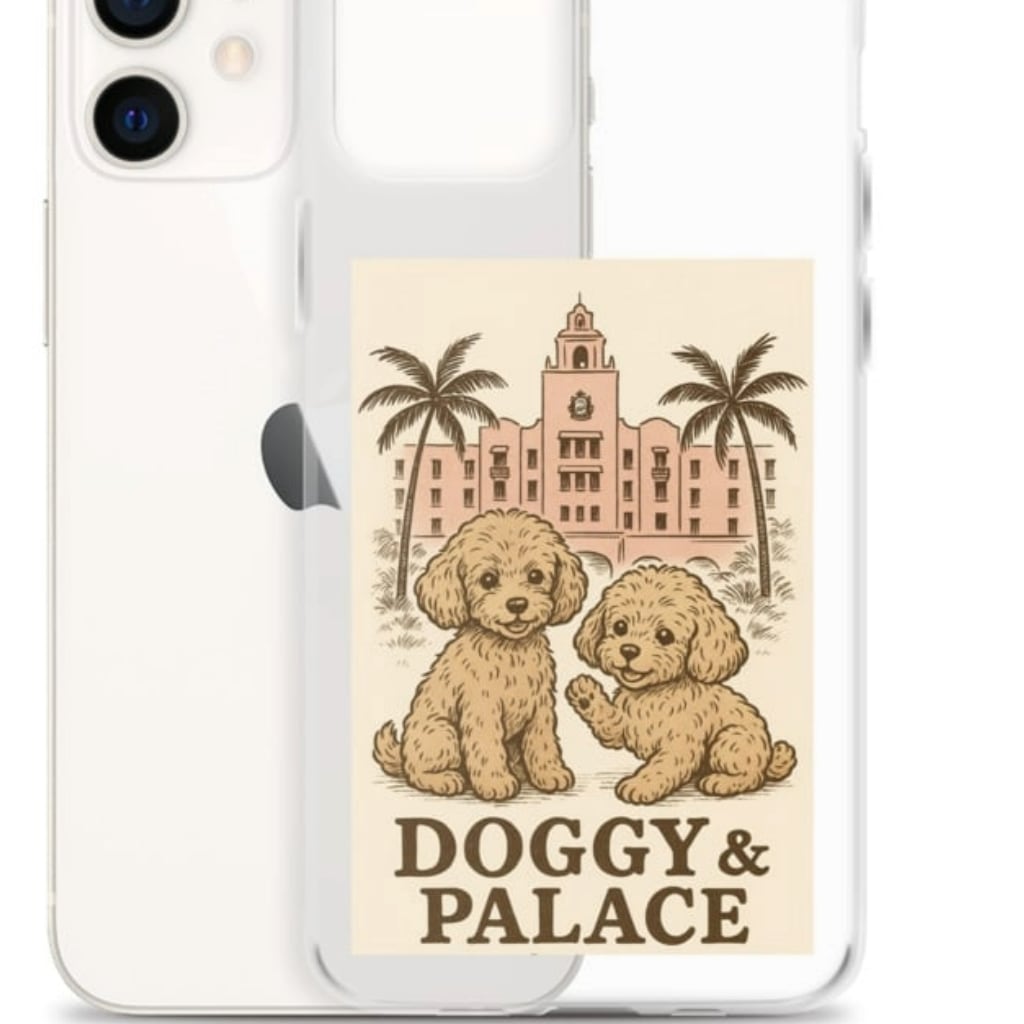 ピンクパレス トイプードルiPhoneケースDA0049 PA0005