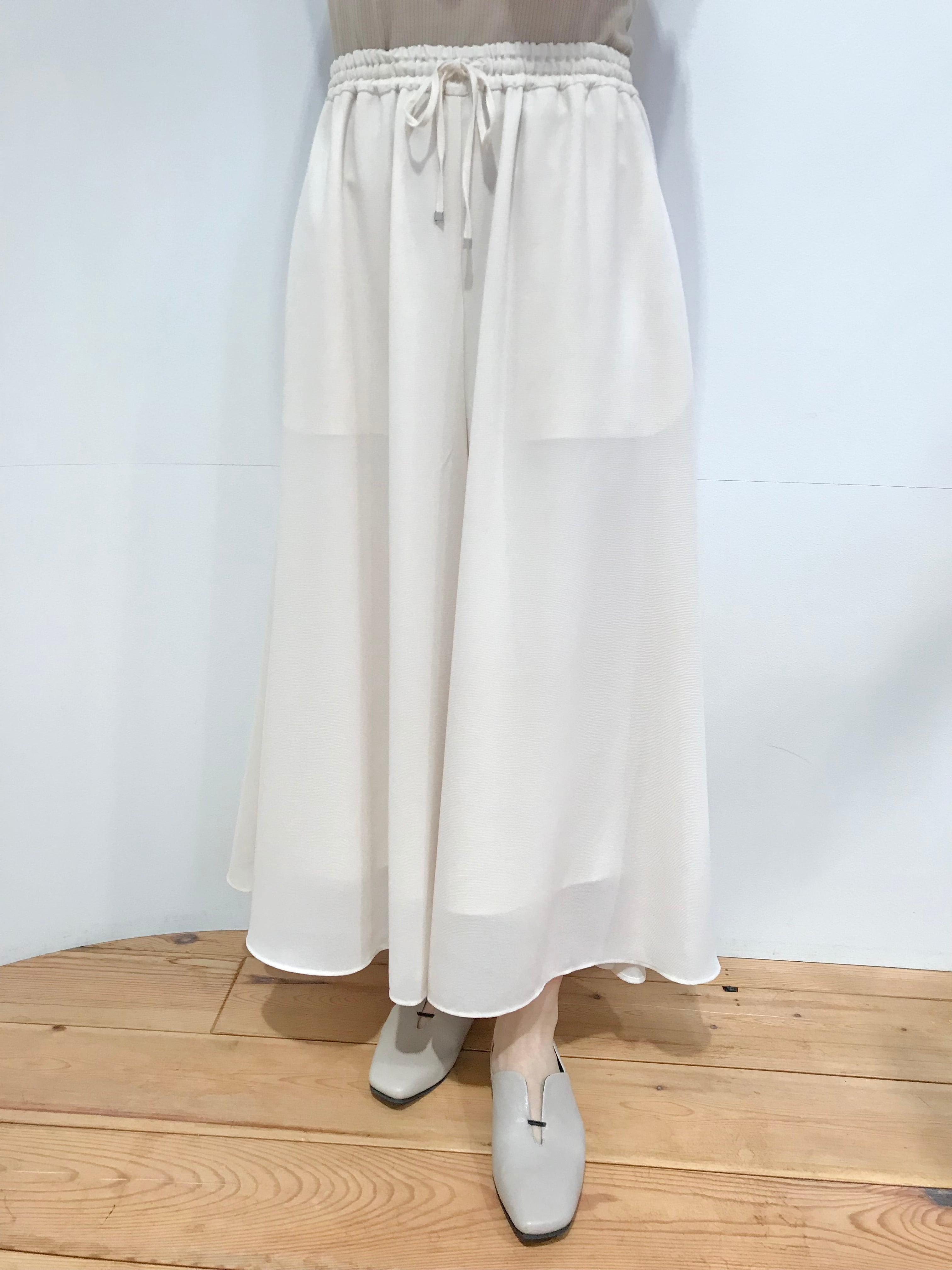 【GRACE CONTINENTAL】イレギュラーキュロットパンツ