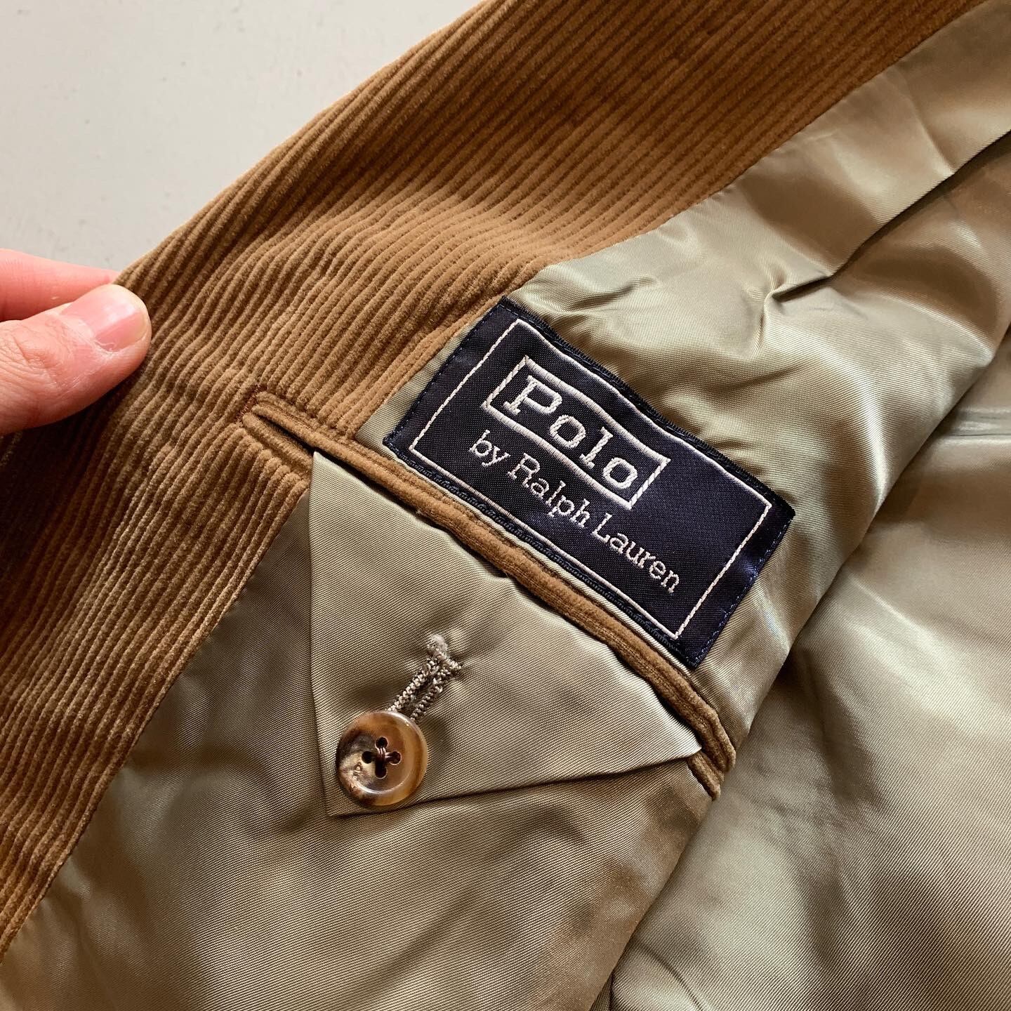 90s Polo Ralph Lauren corduroy tailored jacket【高円寺店】 | What