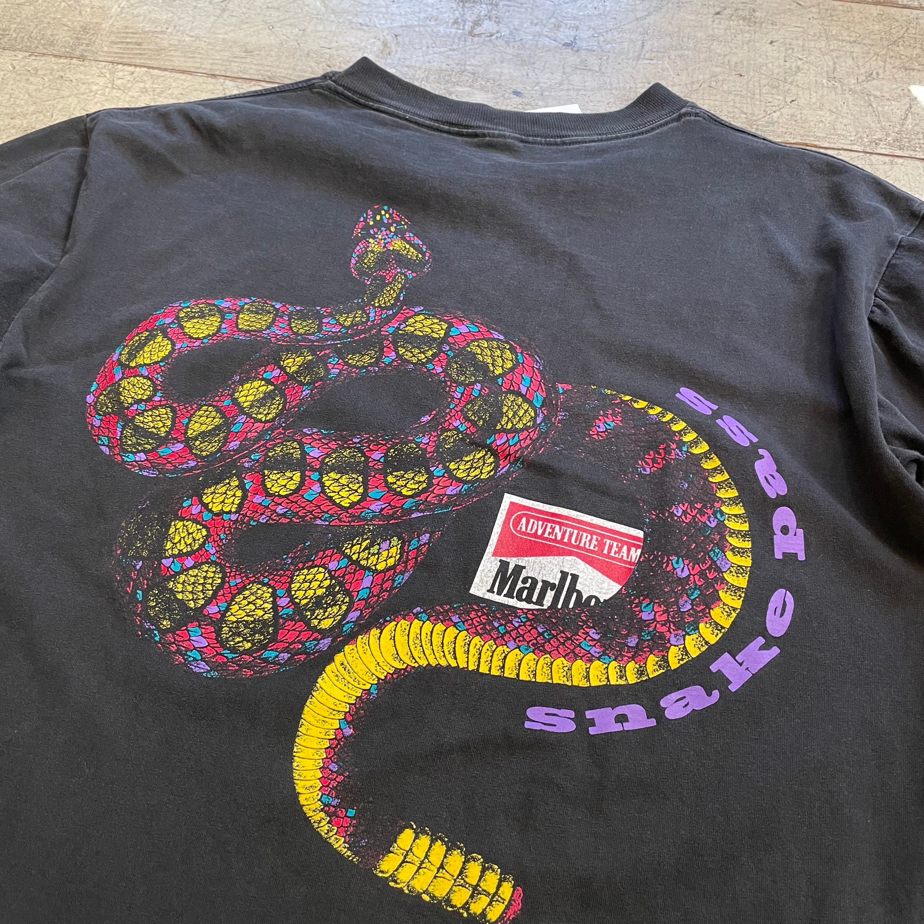 直販超安い  Tシャツ 企業 マルボロ pass snake （special）90s Tシャツ/カットソー(半袖/袖なし)