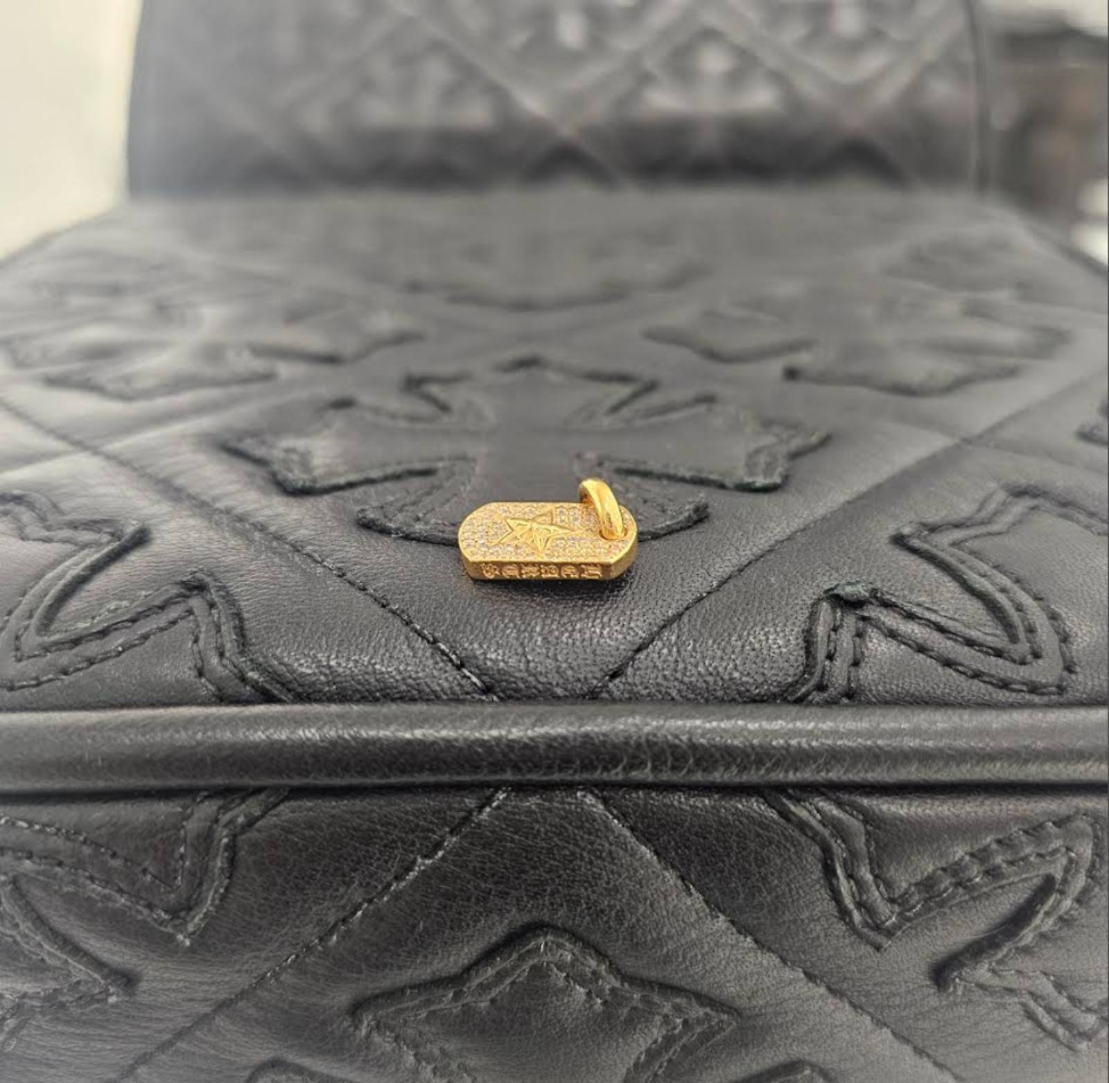 CHROME HEARTS クロムハーツ ドッグタグ タイニースター パヴェ
