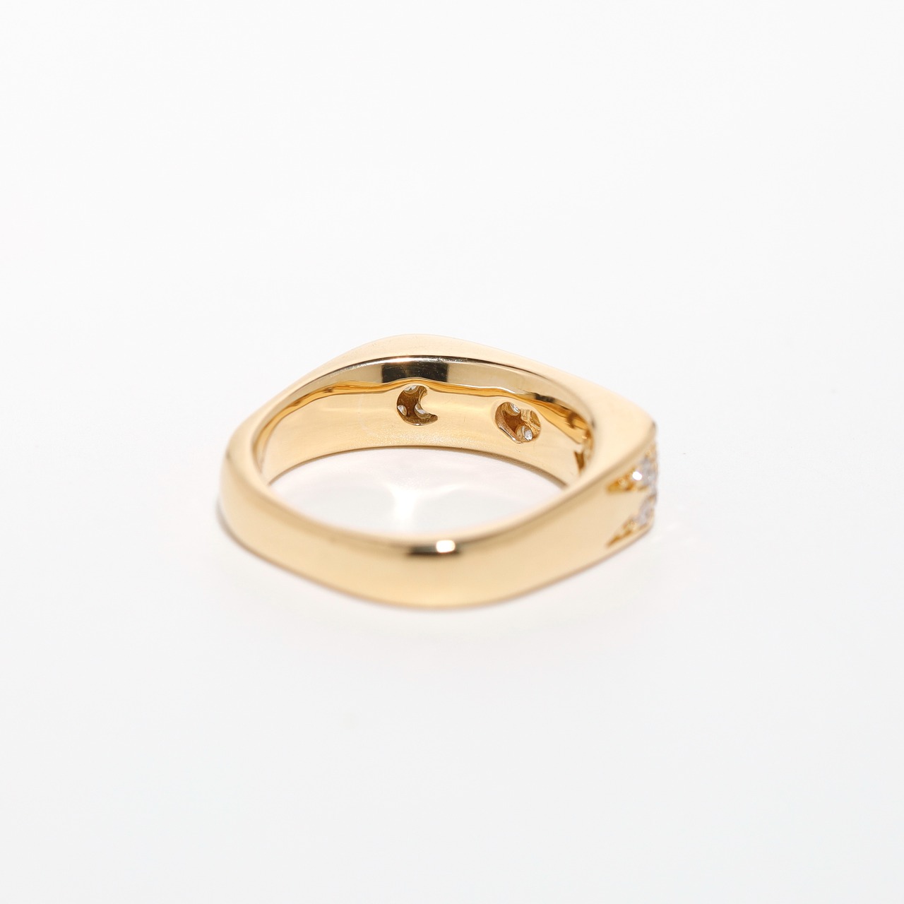 ダイヤモンド パヴェ リング K18 / 0.760ct