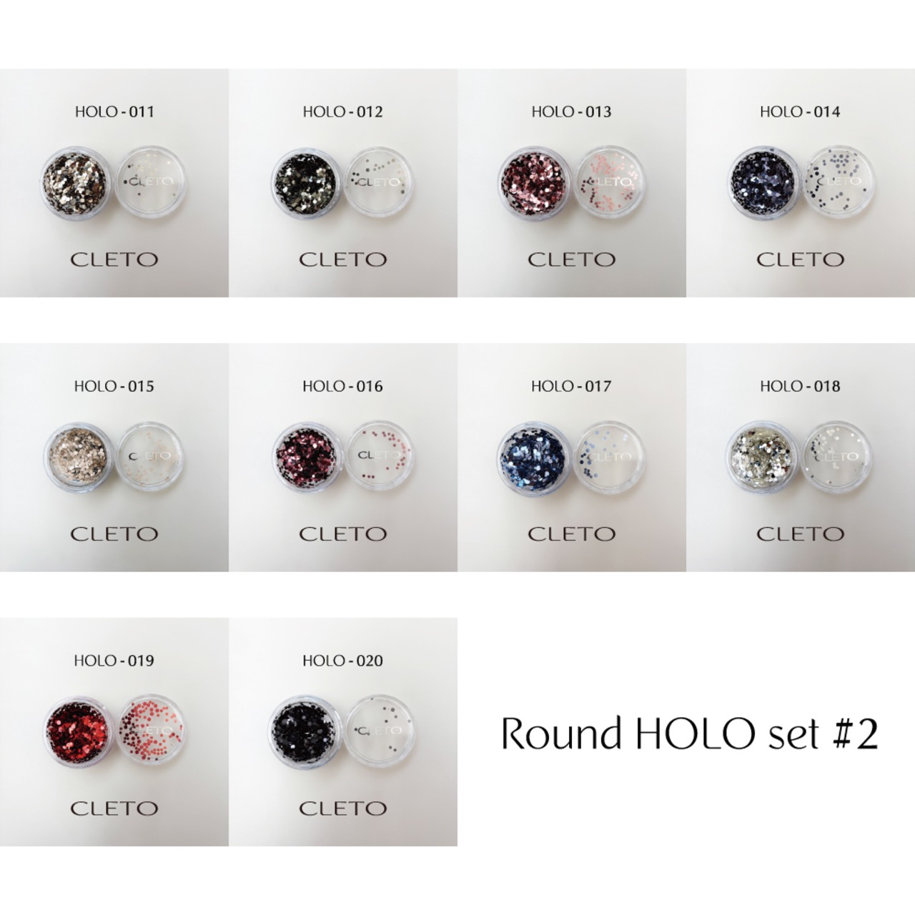 Round HOLO set #2