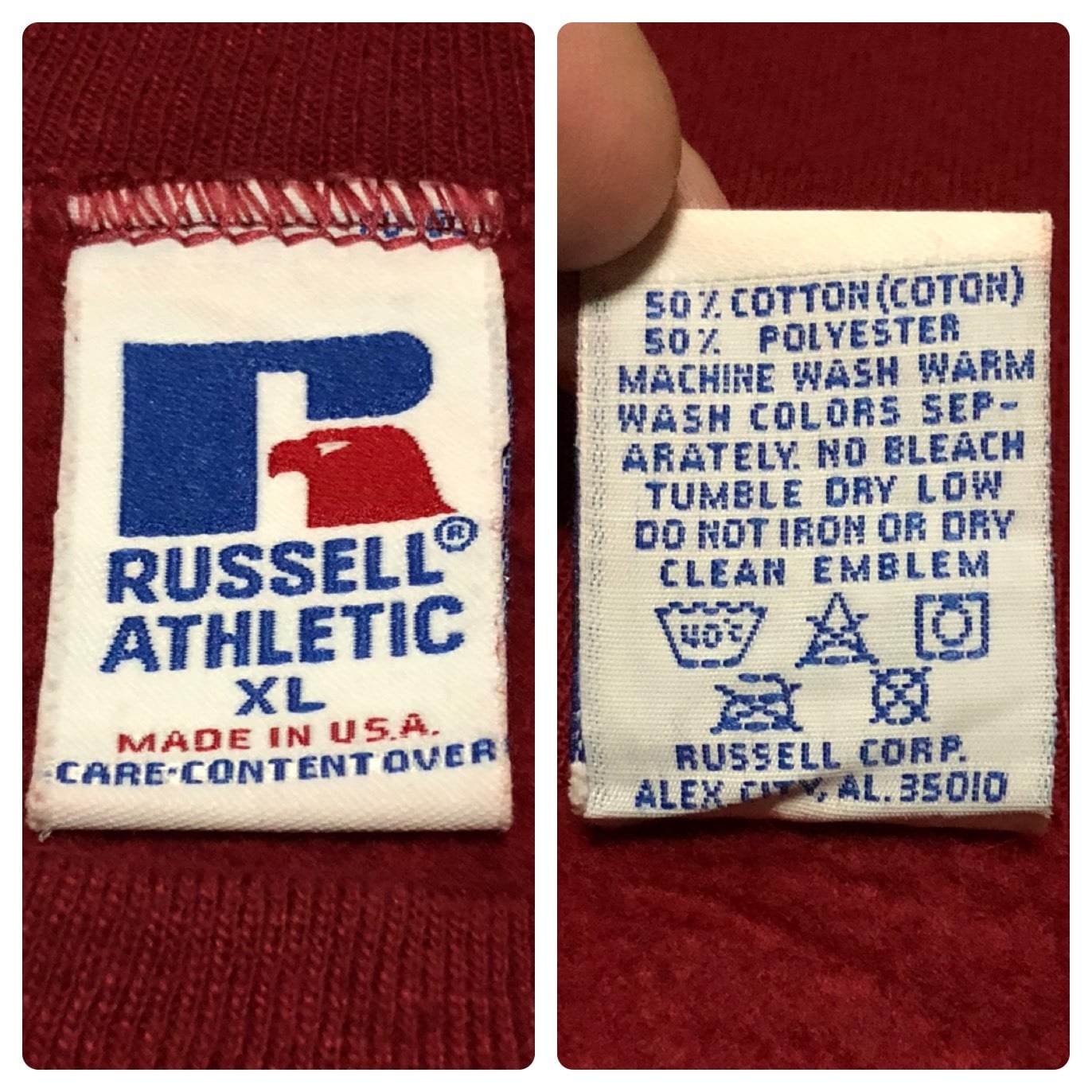 RUSSELL ATHLETIC スウェット MADE IN USA XLサイズ