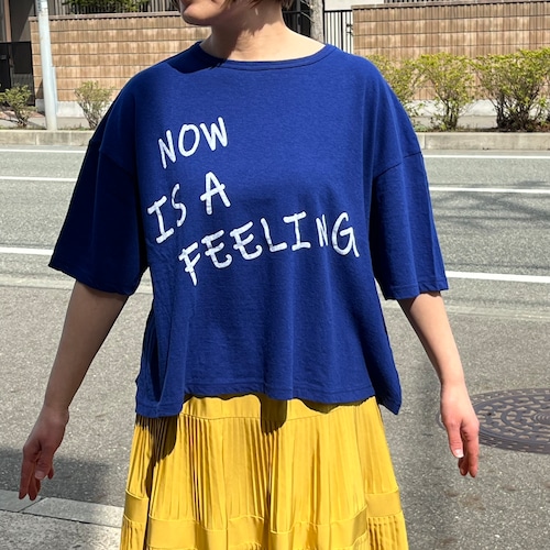 NARU FACTORY/655020/ロゴTシャツ(ブルー)