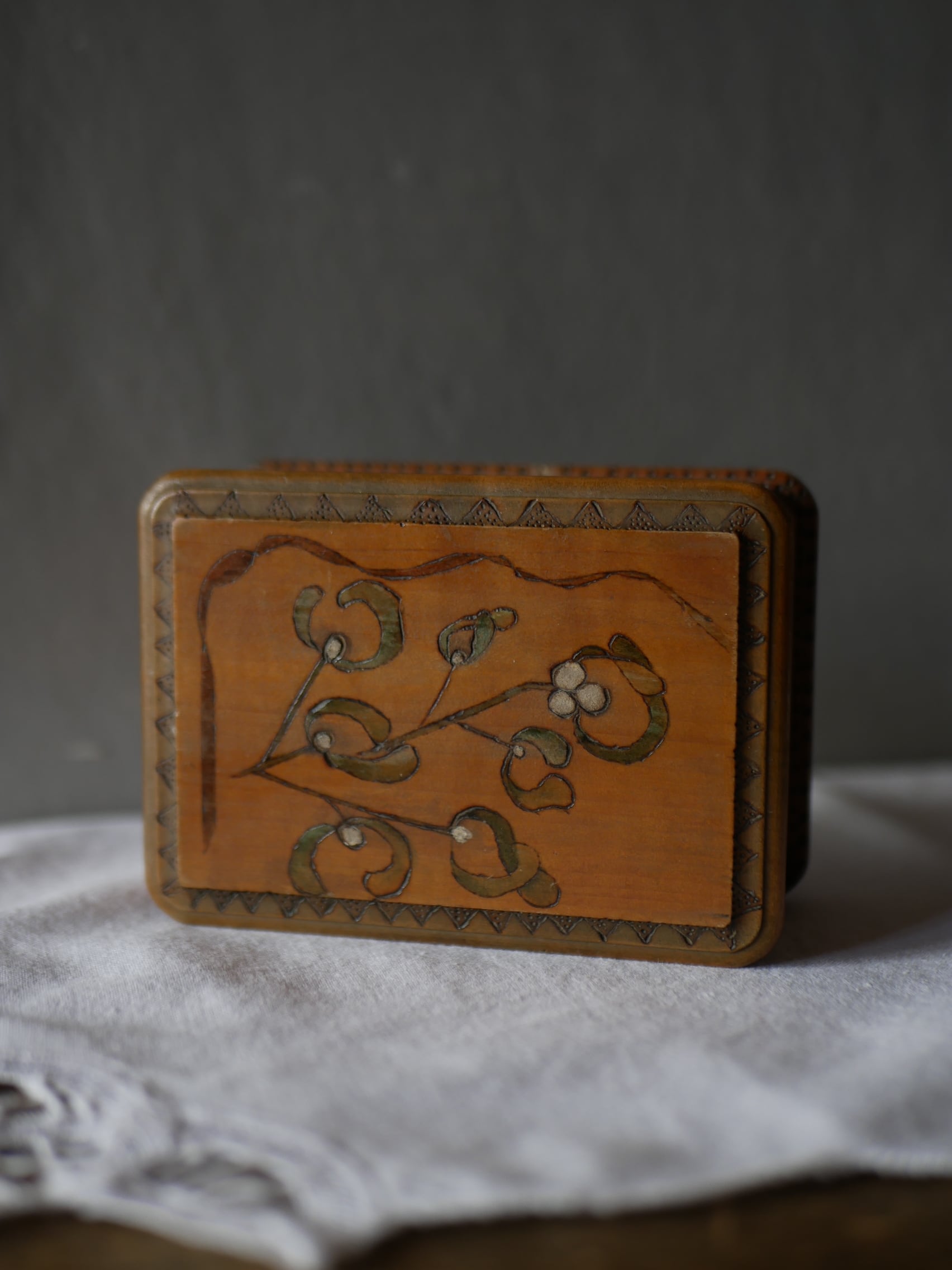 宿り木の木箱 ヨーロッパヴィンテージ ドイツ ヴィンテージのある生活 ブロカント