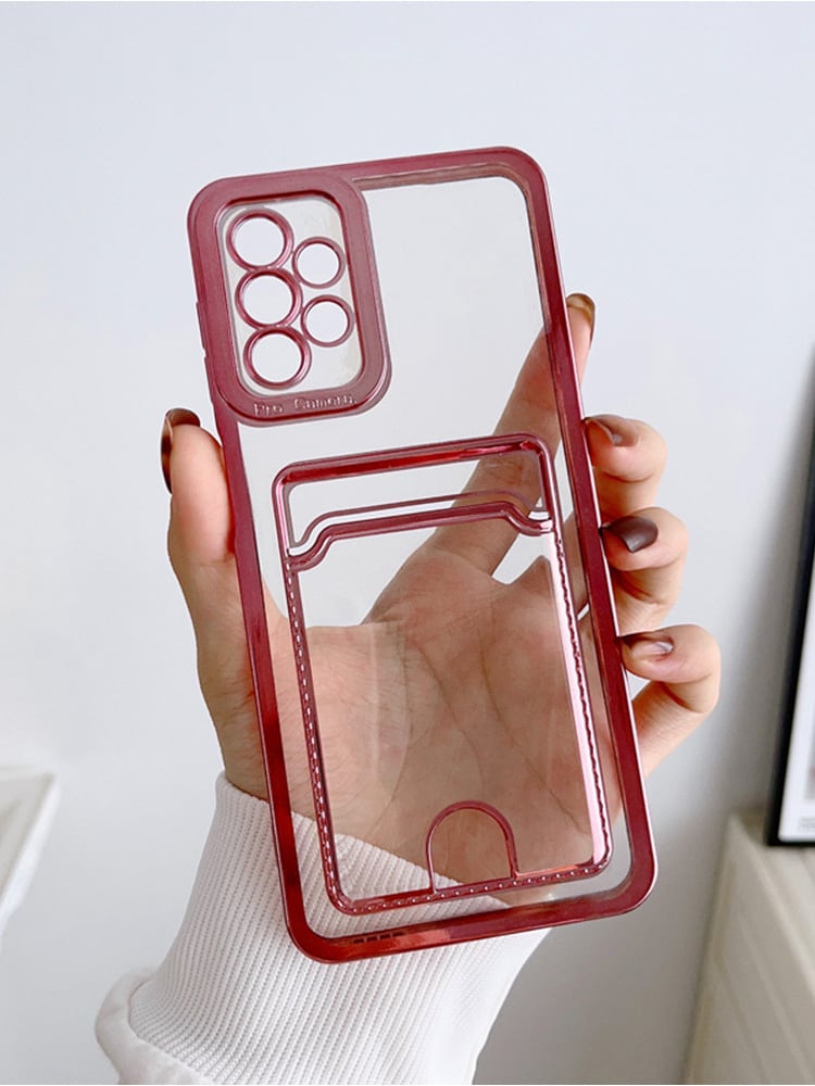 Galaxy】人気のメタルフレーム◎ギャラクシー 対応 ポケット付き