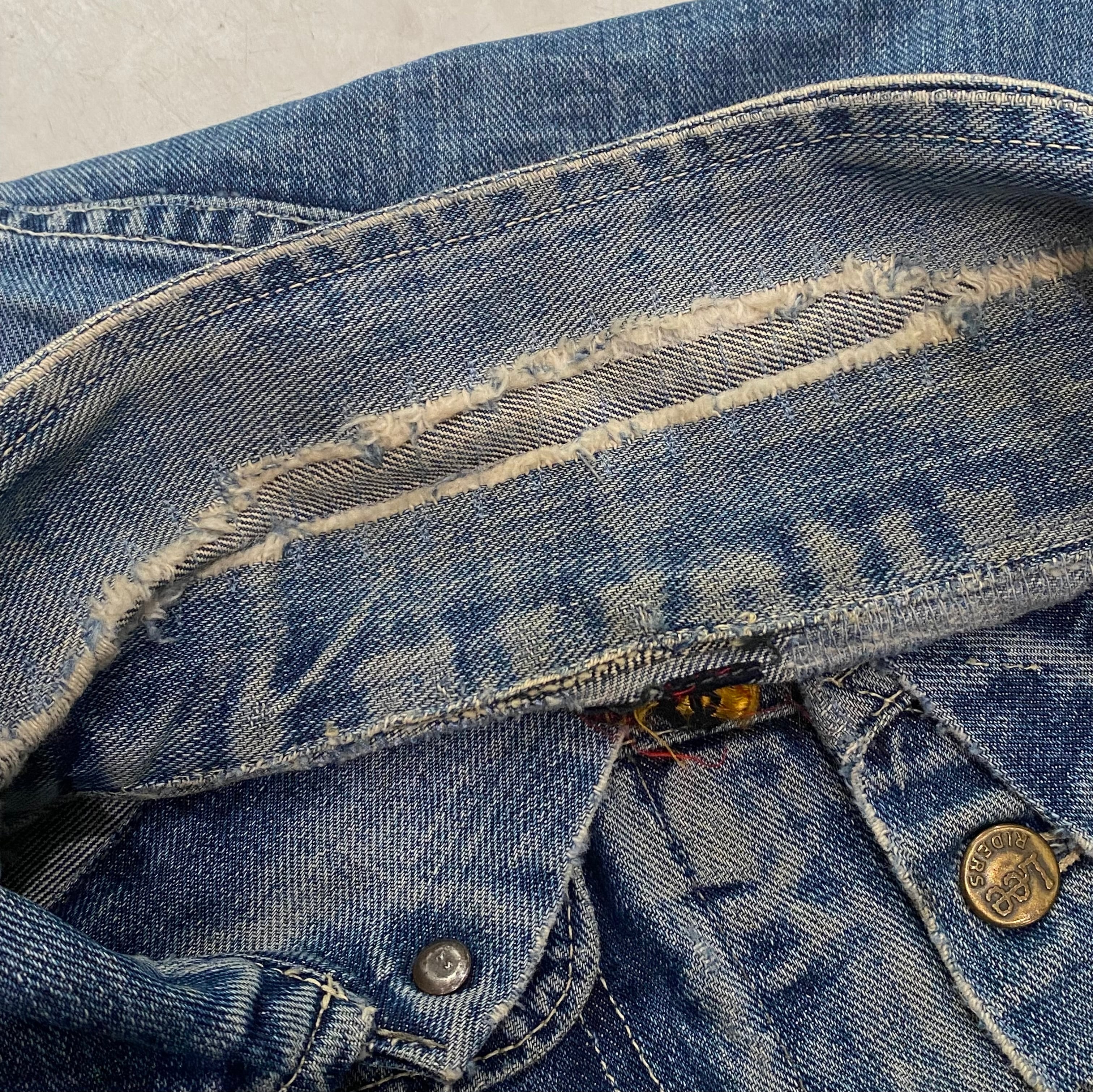 50s Lee 101-J Denim Jacket Red Rabel 50年代 リー デニムジャケット