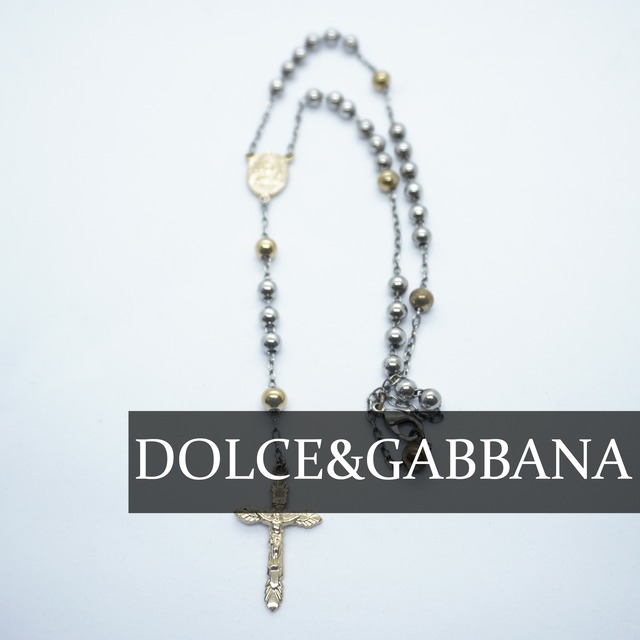DOLCE&GABBANA】D&G ロザリオネックレス | ブランド古着屋 Jesus Judas 