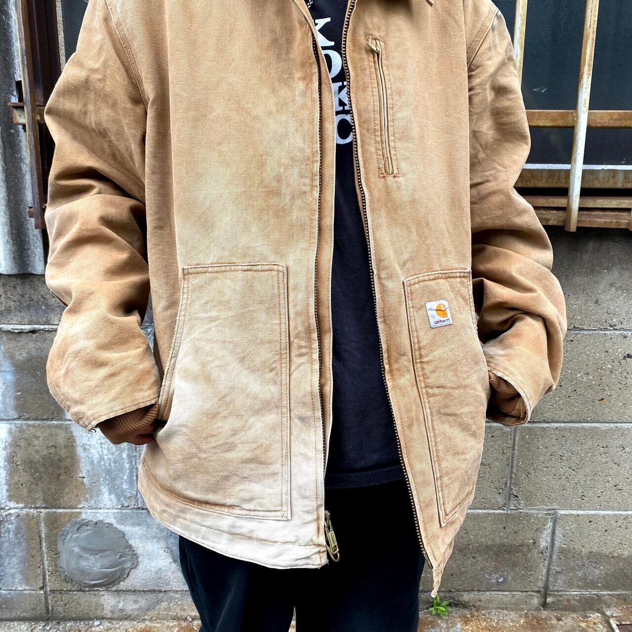 70年代 カーハート Carhartt ダック地ワークジャケット メンズXL ヴィンテージ /eaa299354