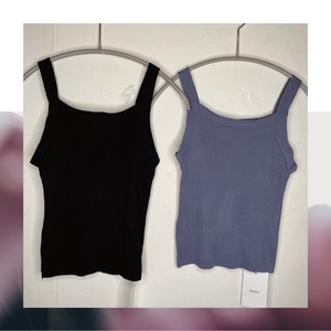 select 11054：knit camisole (2color)