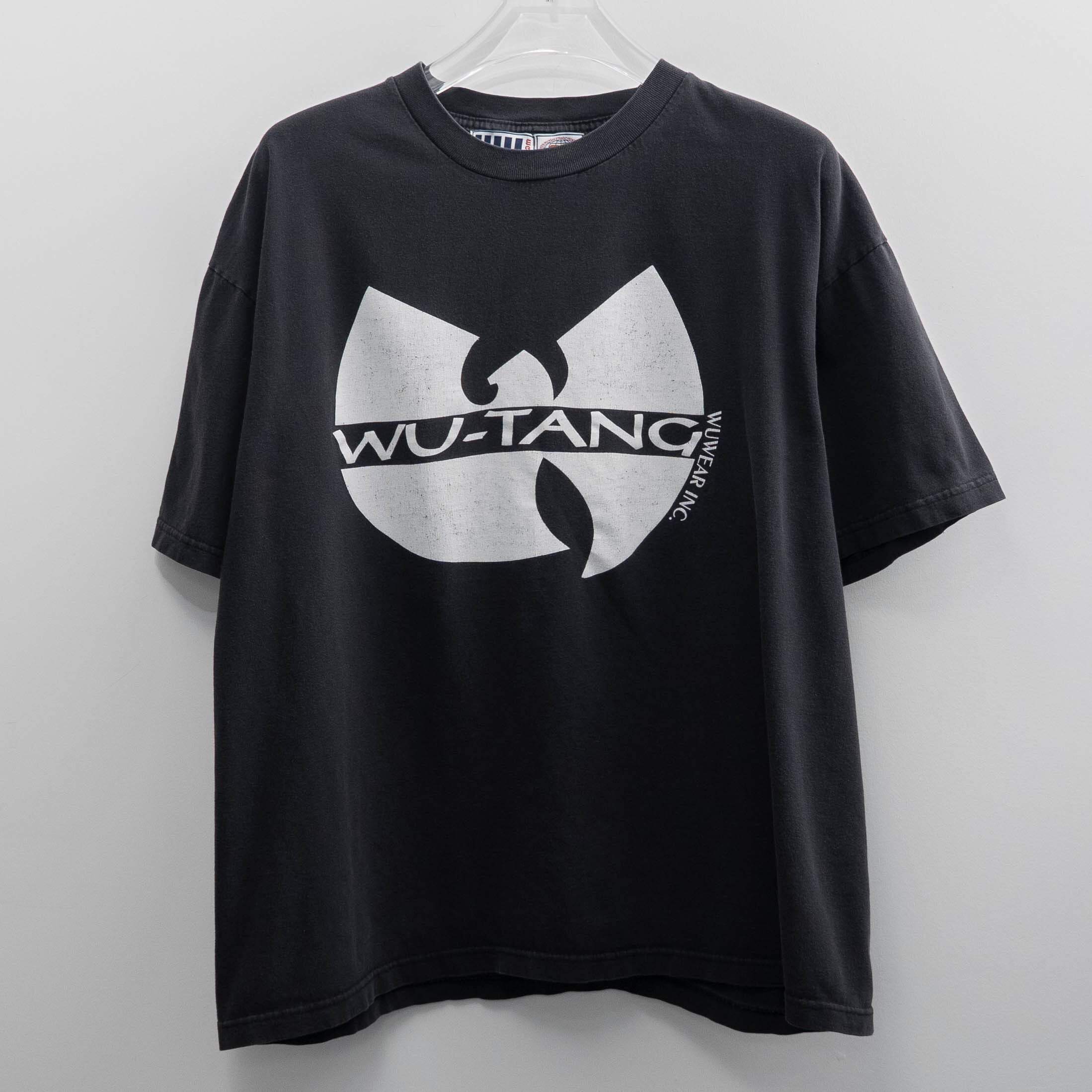 Wu-Tang Clan " Wuwear Logo White/Black " Original Tag XL 【E12-206】