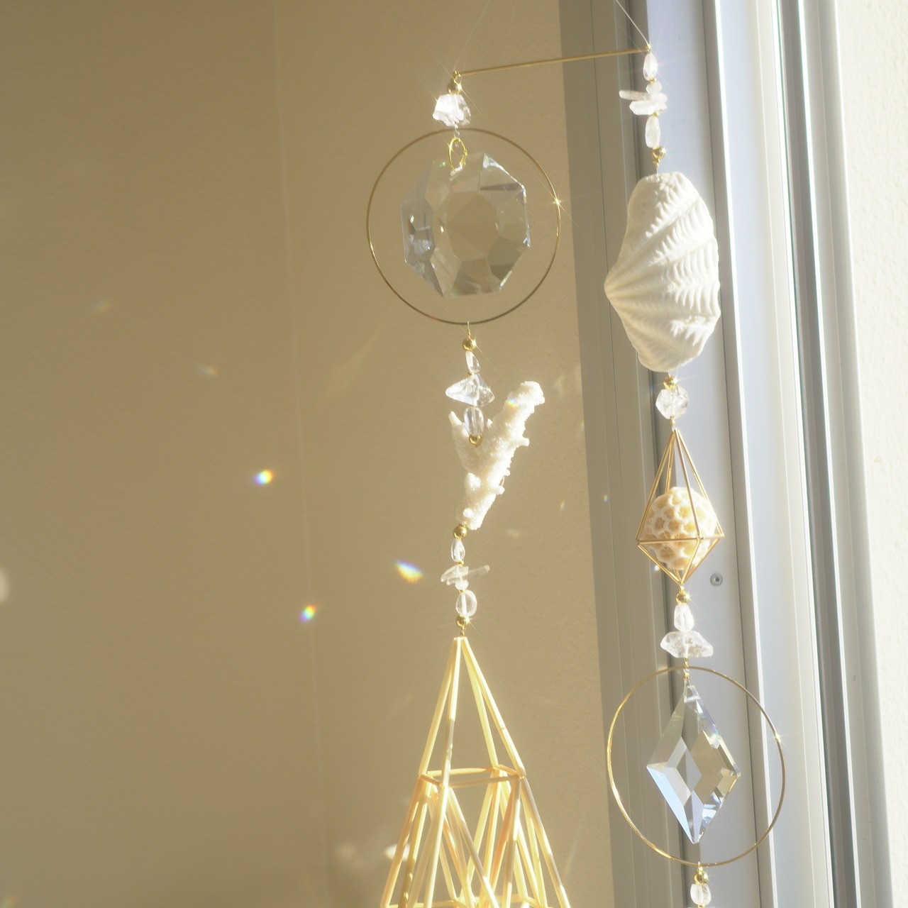 海の光のヒンメリ - W - ✧ Octagon / Ocean Origin Light