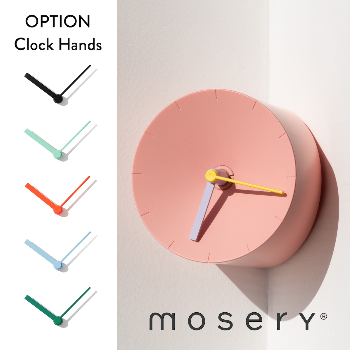 mosery - Corner Clock【Hands】 | HIMITSUKICHI