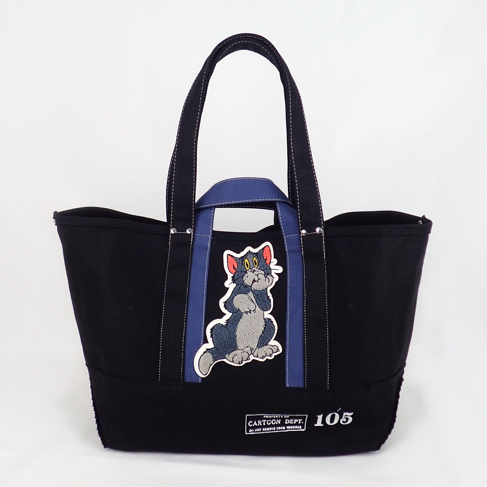 F211053_TOM and JERRY×Flapperサガラワッペンキャンバストート | Flapper