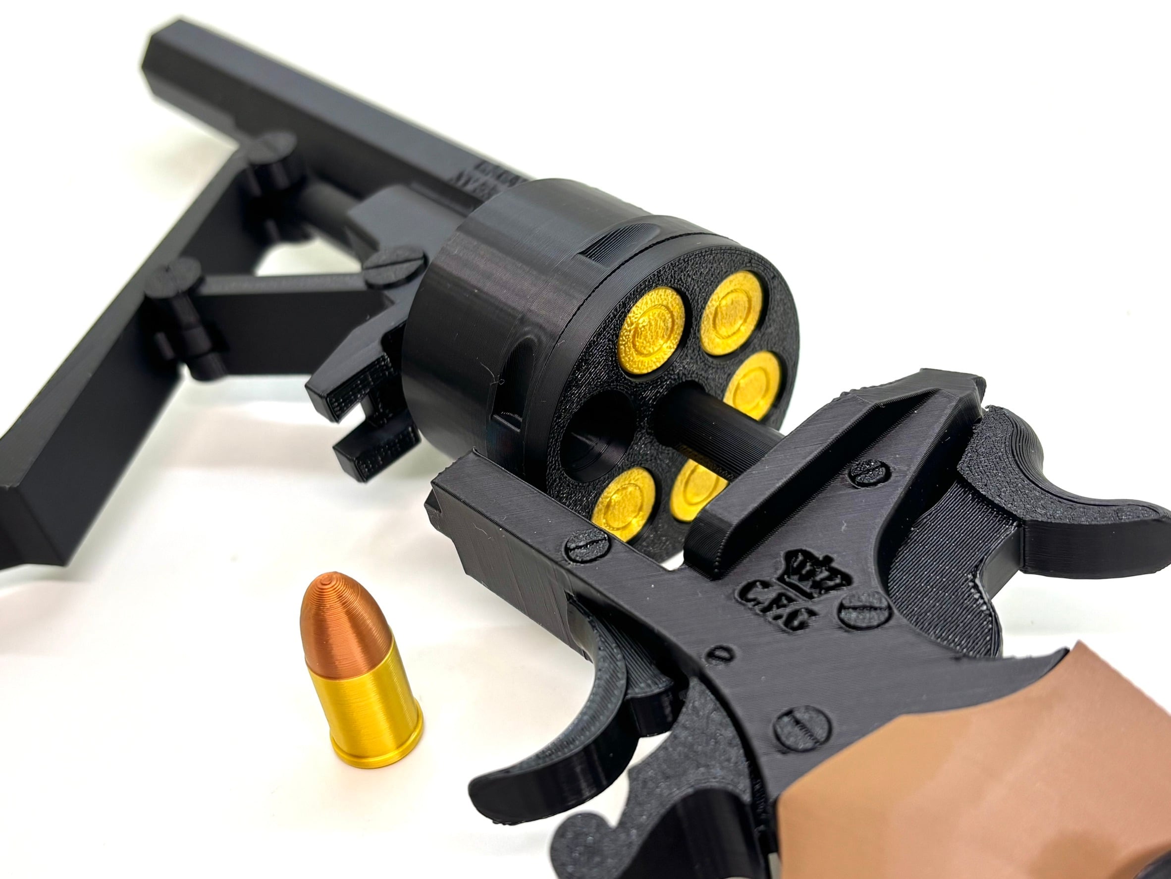 ロシア帝国 M1870 ガラン リボルバー レプリカモデル（非金属、発射