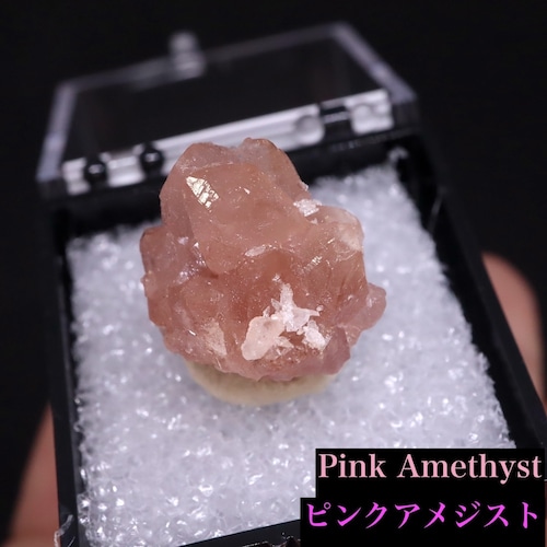 ピンク アメジスト クリスタル 4g AMT311 鉱物 天然石 原石