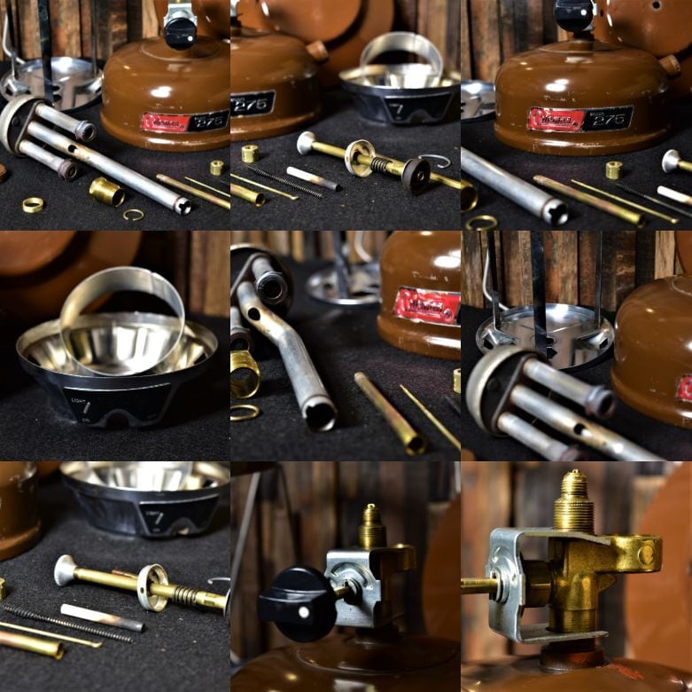 コールマン 275-710 1978年11月製造 ブラウン ツーマントル