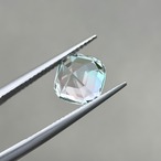 グラデーションカラートルマリン クッション 8.8x8.8x7.5mm, 4.10ct, アフガニスタン産